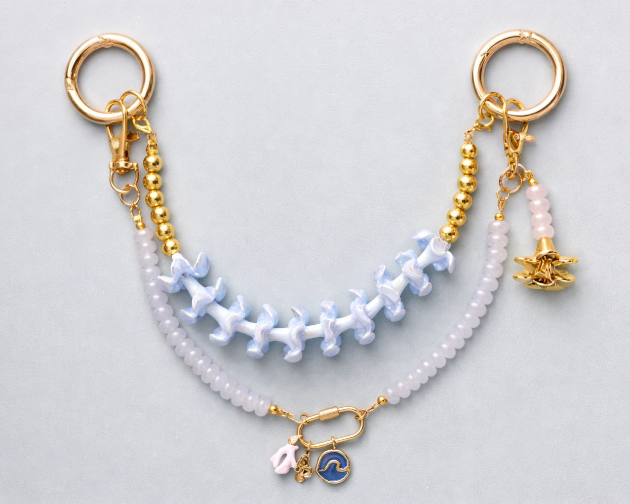 Kalani Charm in Baby Blue