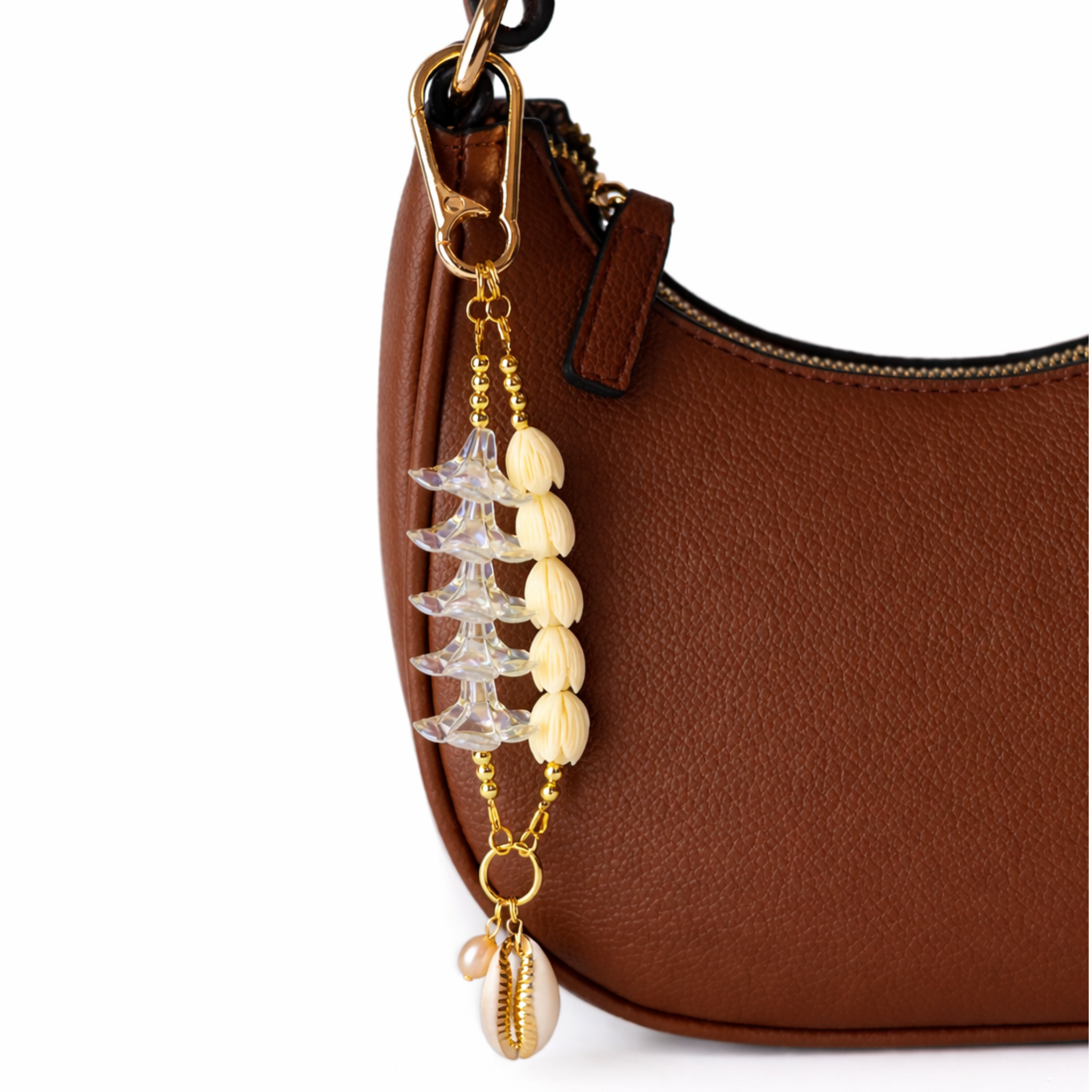 Mahina Charm in Translucent Plumeria
