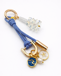 Leo Charm in Wave Blue