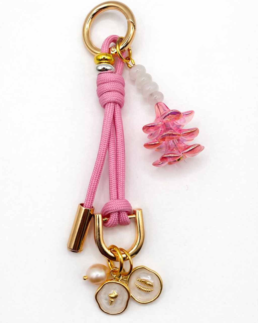 Leo Charm in Pink