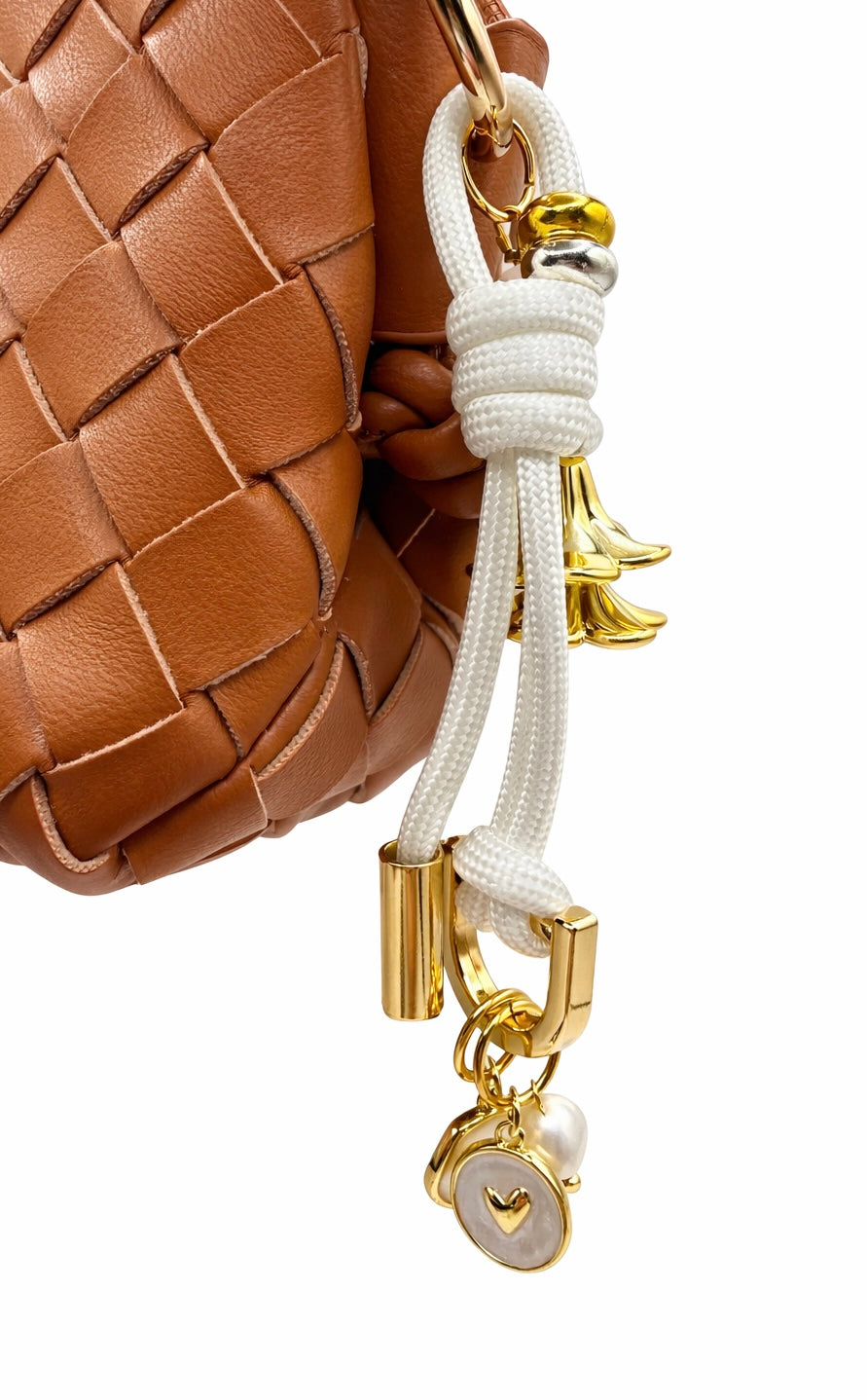 Leo Charm in Cloud White