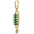 Mahina Charm in Green Plumeria