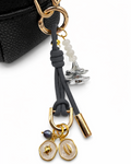 Leo Charm in Slate
