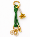 Leo Charm in Kelly Green